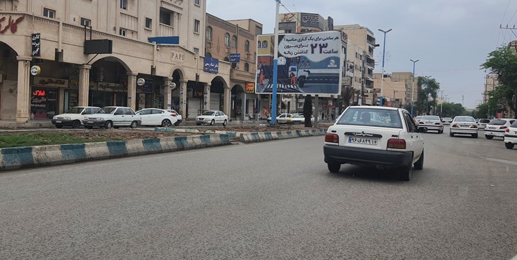 جای خالی آذین‌بندی شهر اهواز به مناسبت نیمه شعبان