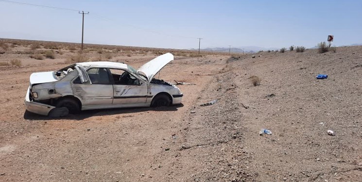 حادثه رانندگی در جاده شوشتر+تصاویر
