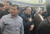 حضور سرپرست آموزش و پرورش ناحیه۳ اهواز در جمع عزادارن حسینی+تصاویر