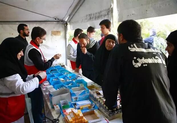 خدمات درمانی به ۵۸۱ زائر اربعین حسینی در مرزهای خوزستان ارائه شد