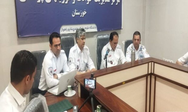 اورژانس خوزستان در زمان رسیدن به محل حادثه در ردیف پنج دانشگاه برتر