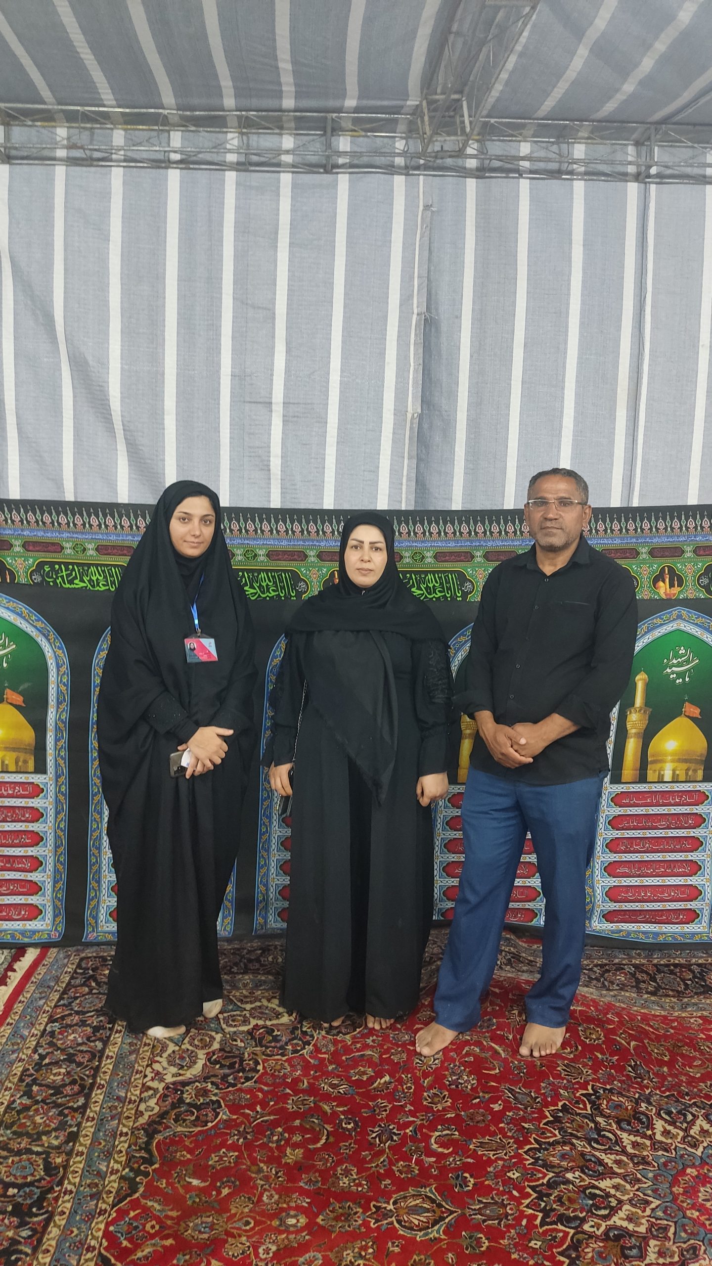 خدمت رسانی به زائرین اربعین در «موکب الحسین» فرهنگیان خوزستان+فیلم