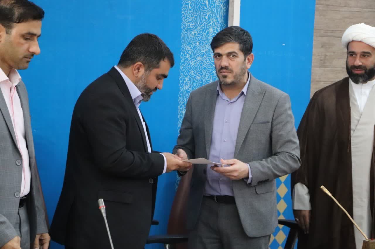 مراسم تکریم و معارفه بخشدار مرکزی گتوندبرگزار شد