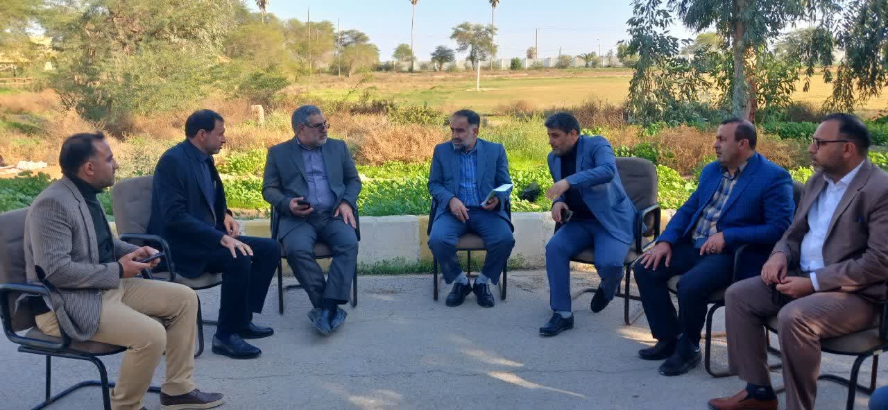 بازدید مدیرکل آموزش و پرورش استان خوزستان از اردوگاه دهکده شهرستان حمیدیه+گزارش تصویری