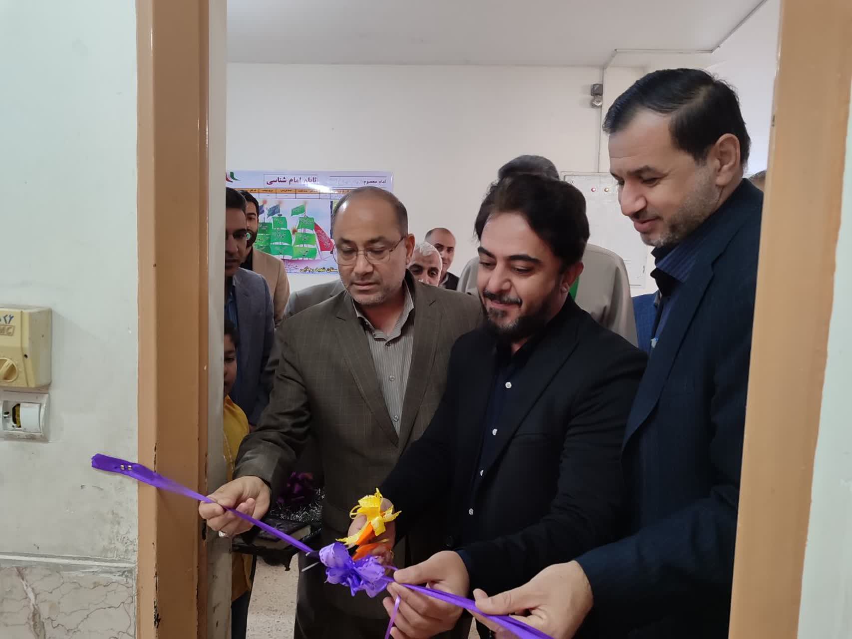 افتتاحیه اولین دبستان هوشمند در شهرستان حمیدیه