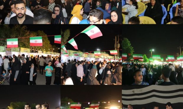 برگزاری جشن بزرگ میدانی فرهنگیان خوزستان/محفلی که در آن جای سوزن انداختن نبود