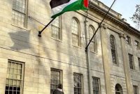 برافراشته شدن پرچم فلسطین بر فراز دانشگاه های آمریکا/موج جدید انتفاضه، علمی و جهانی است