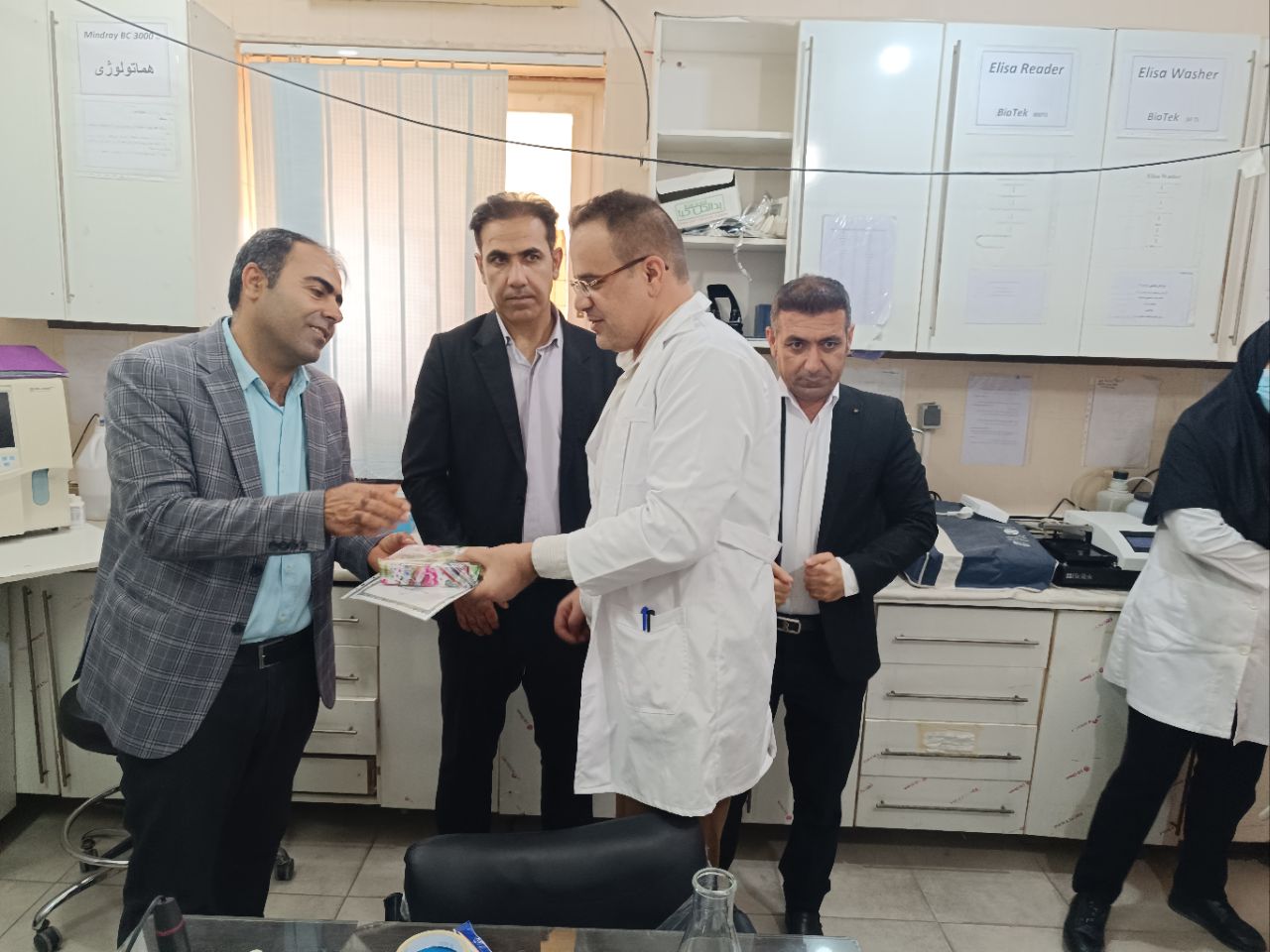 در دومین روز کاری سرپرست جدید شبکه بهداشت و درمان بهمئی چه گذشت؟