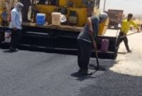 آغاز اجرای پروژه آسفالت‌معابر روستای دره بید/گامی مهم در راستای توسعه زیرساخت‌ روستایی