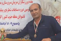 افتخارآفرینی اردشیر طارمیان، فرزند بهمئی، در مسابقات شطرنج ناشنوایان منطقه جنوب